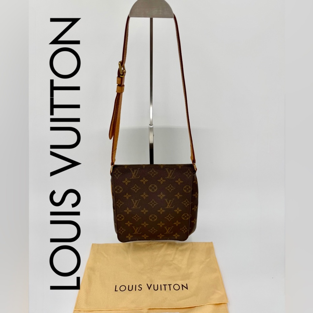 Louis Vuitton Monogram Musette Salsa Shoulder Bag w/Dust Bag and Entrupy COA